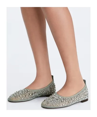 Tory Burch Embellished Ballet Flats