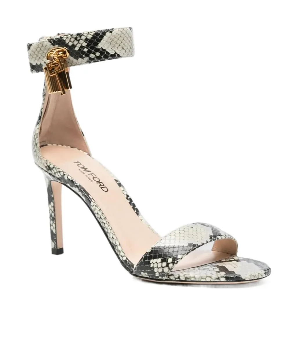Tom Ford Printed Padlock Sandals