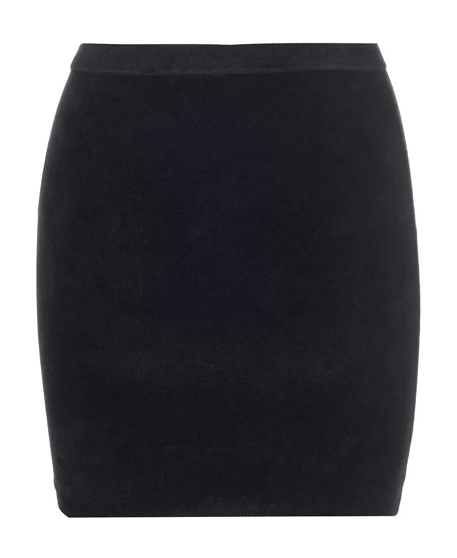 Logo-Embroidered Miniskirt