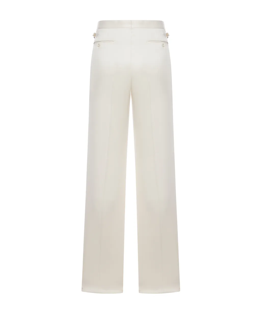 Tom Ford Pleated Wide Leg Pants