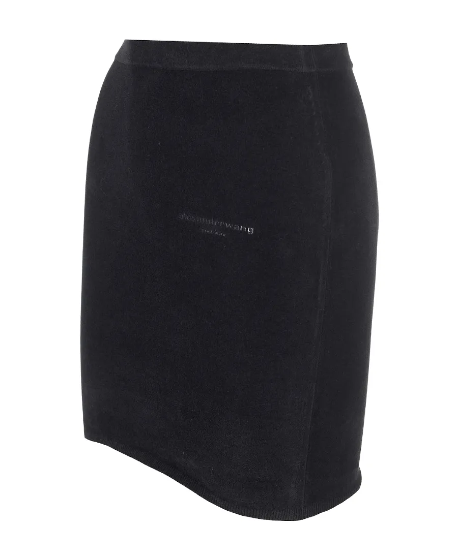 Logo-Embroidered Miniskirt