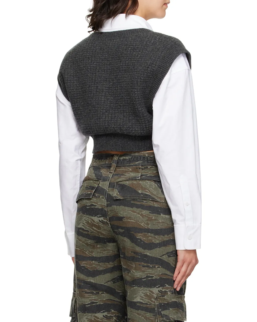 Layered Knitted Vest
