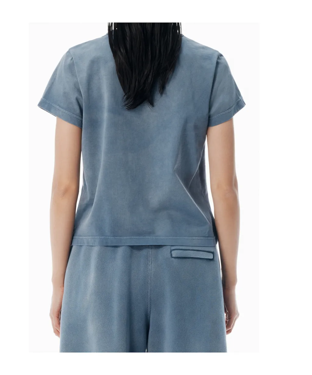 T By Alexander Wang Regular Fit Crewneck T-Shirt