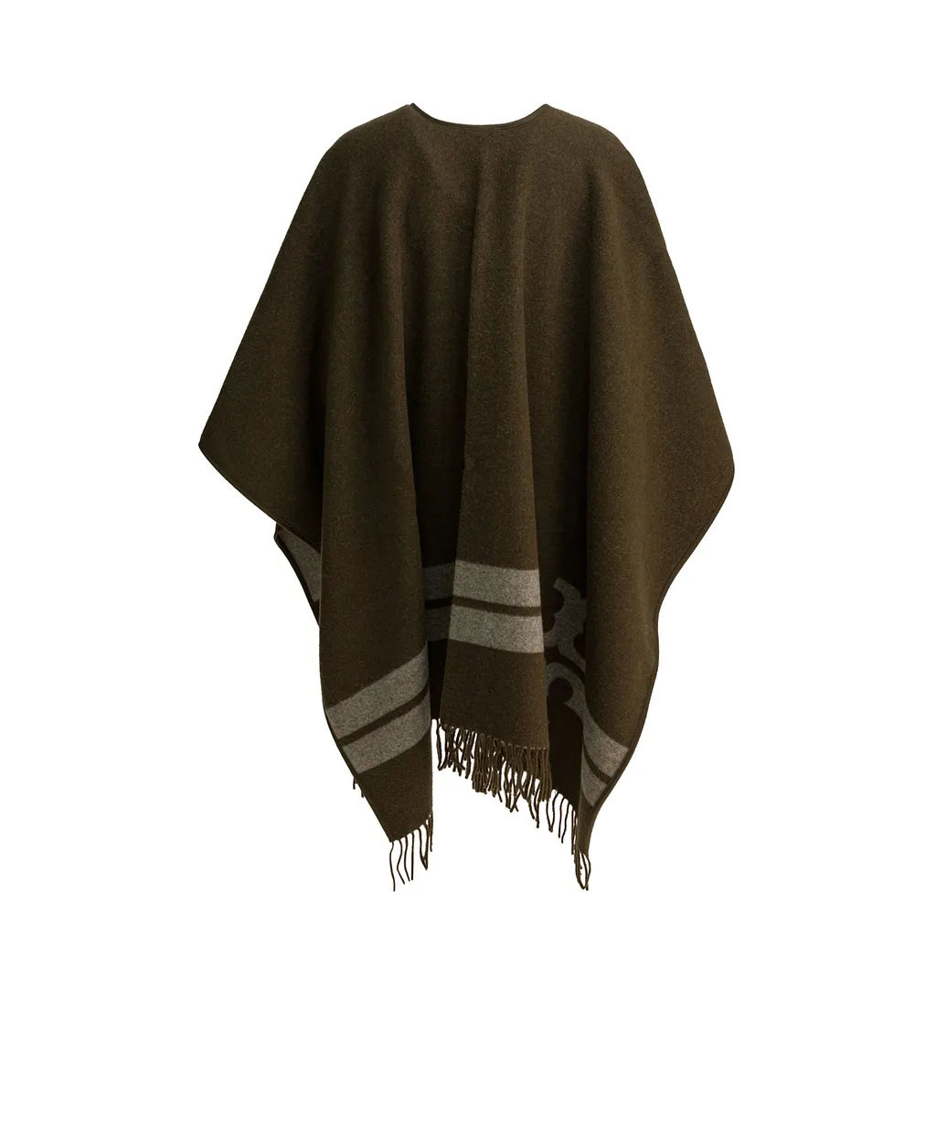 Tory Burch Fringed Cape