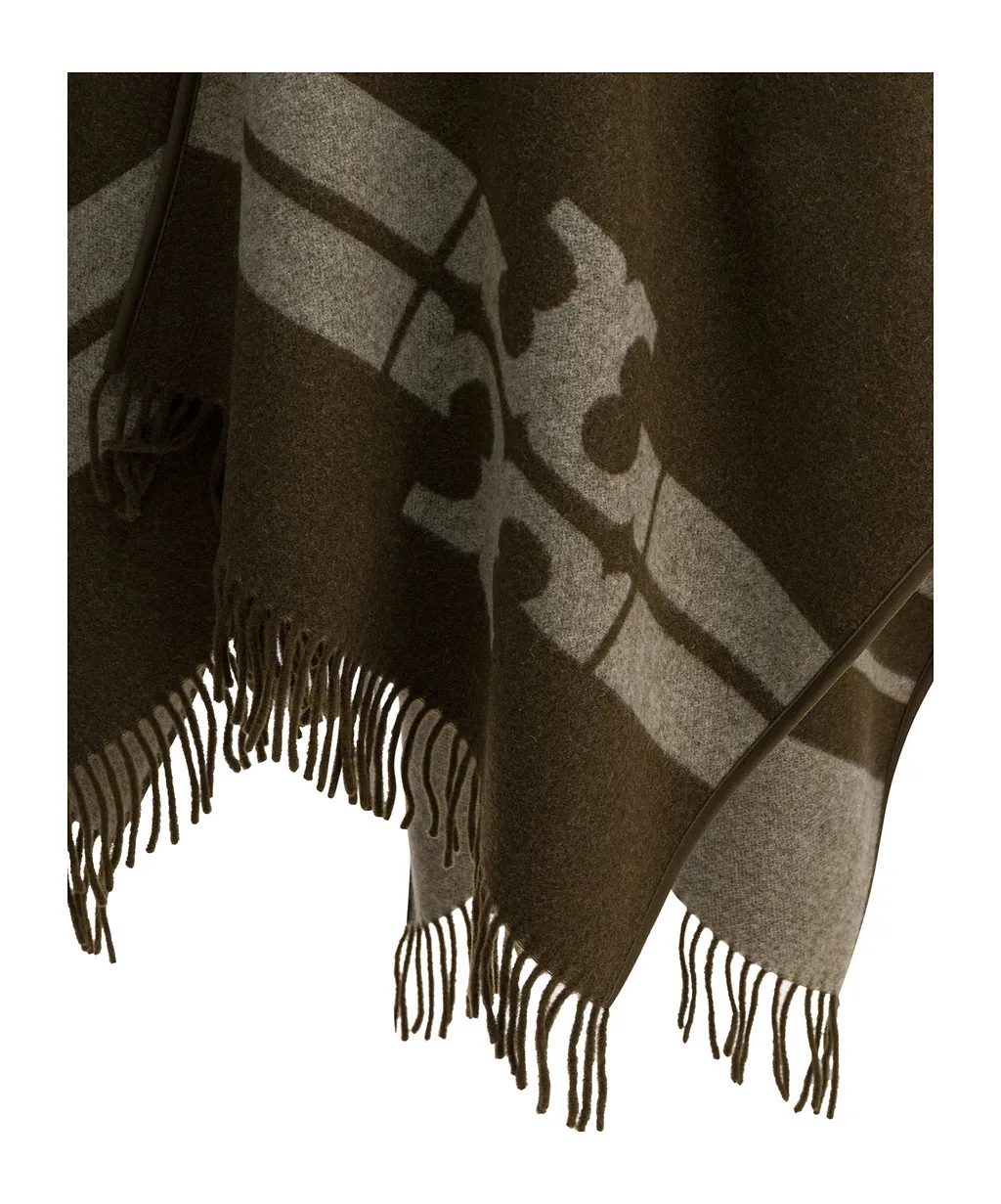 Tory Burch Fringed Cape