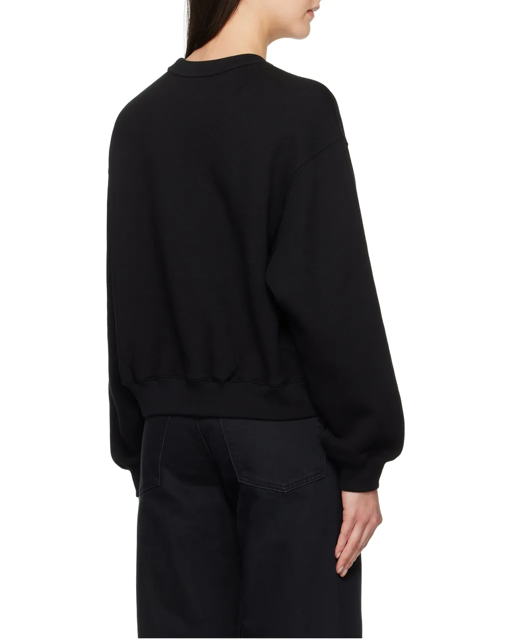 T By Alexander Wang Logo Crewneck Sweatshirt
