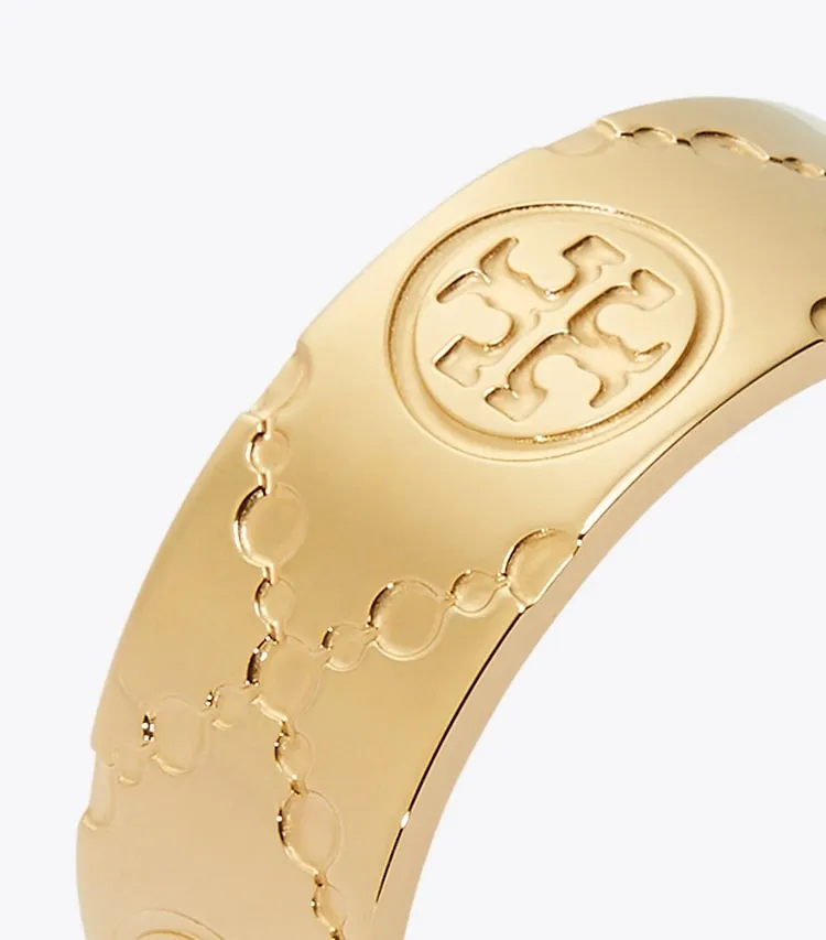 Tory Burch Icon T Monogram Ring