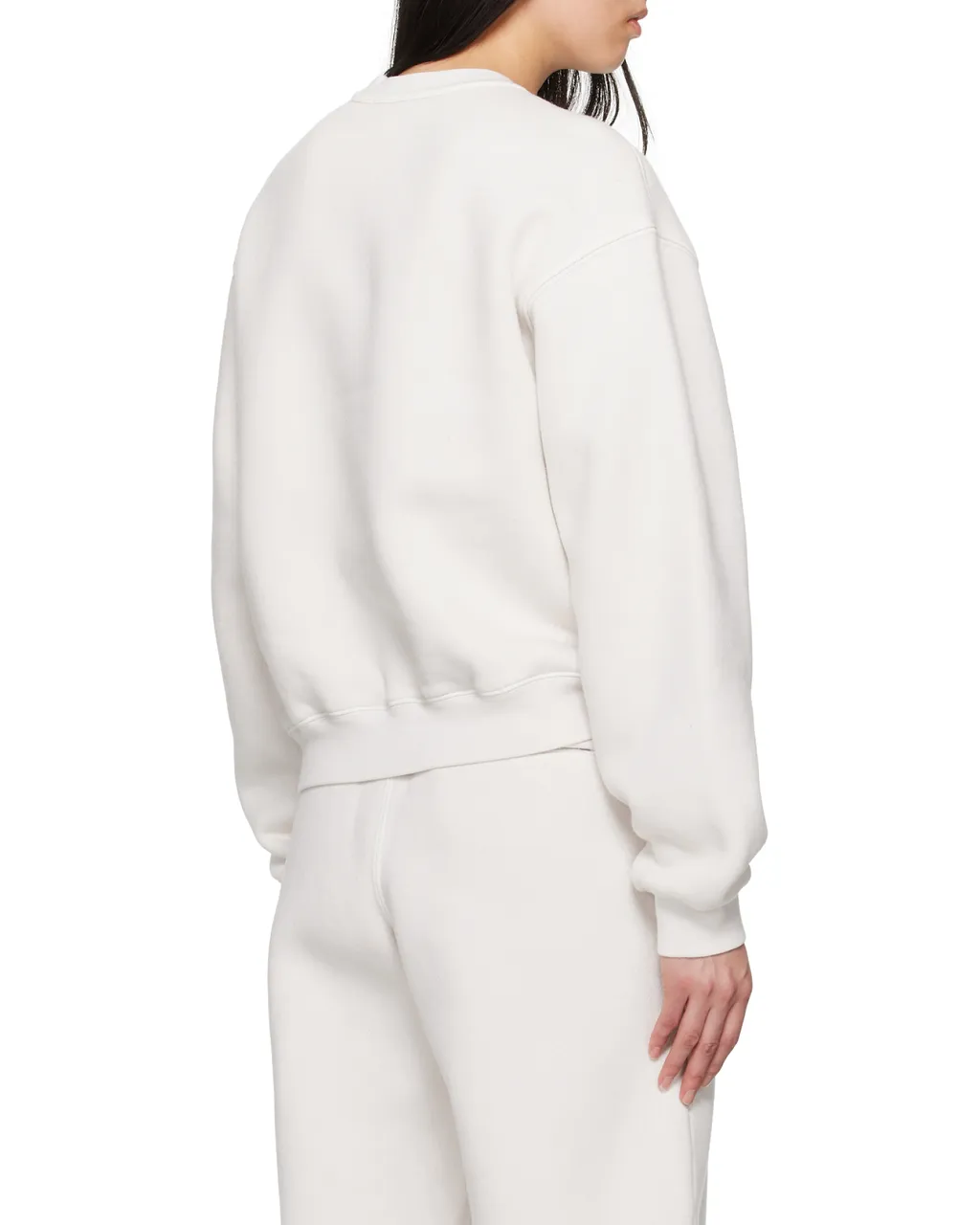T By Alexander Wang Logo Printed Drop Shoulder Sweatshirt