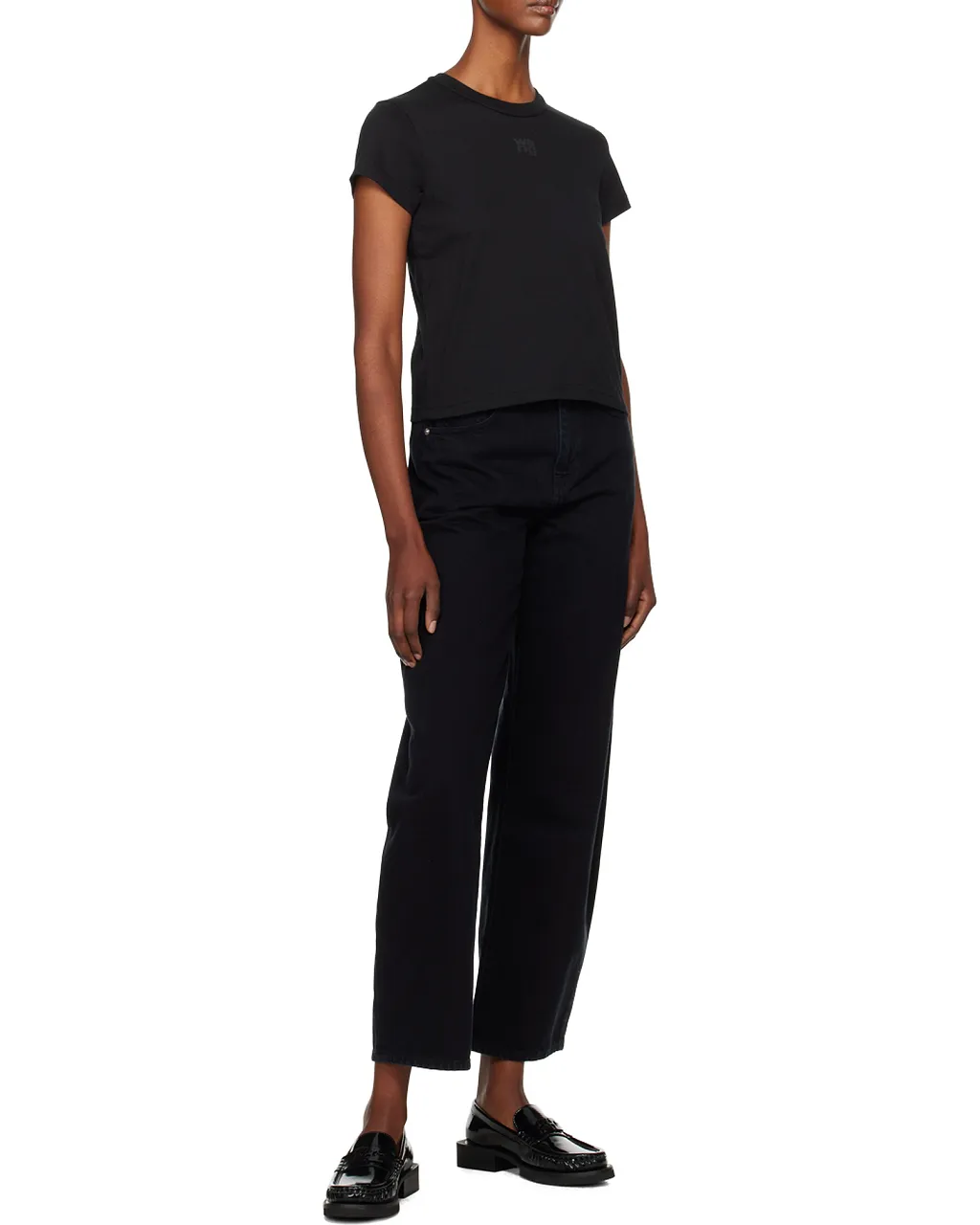 T By Alexander Wang Regular Fit Crewneck T-Shirt