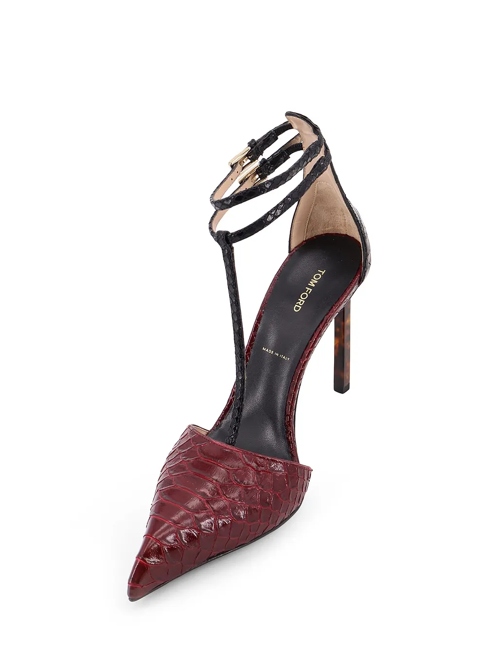 Tom Ford T-Strap Pointed Toe Pumps