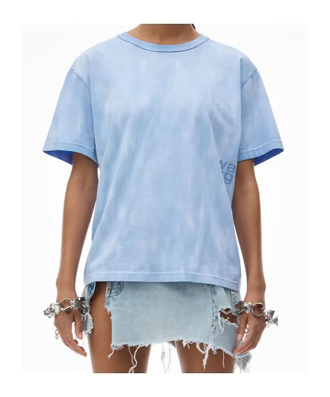 T By Alexander Wang Puff Logo Jersey T-Shirt