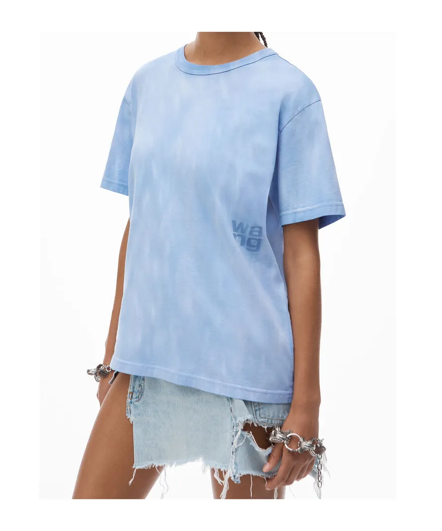 T By Alexander Wang Puff Logo Jersey T-Shirt