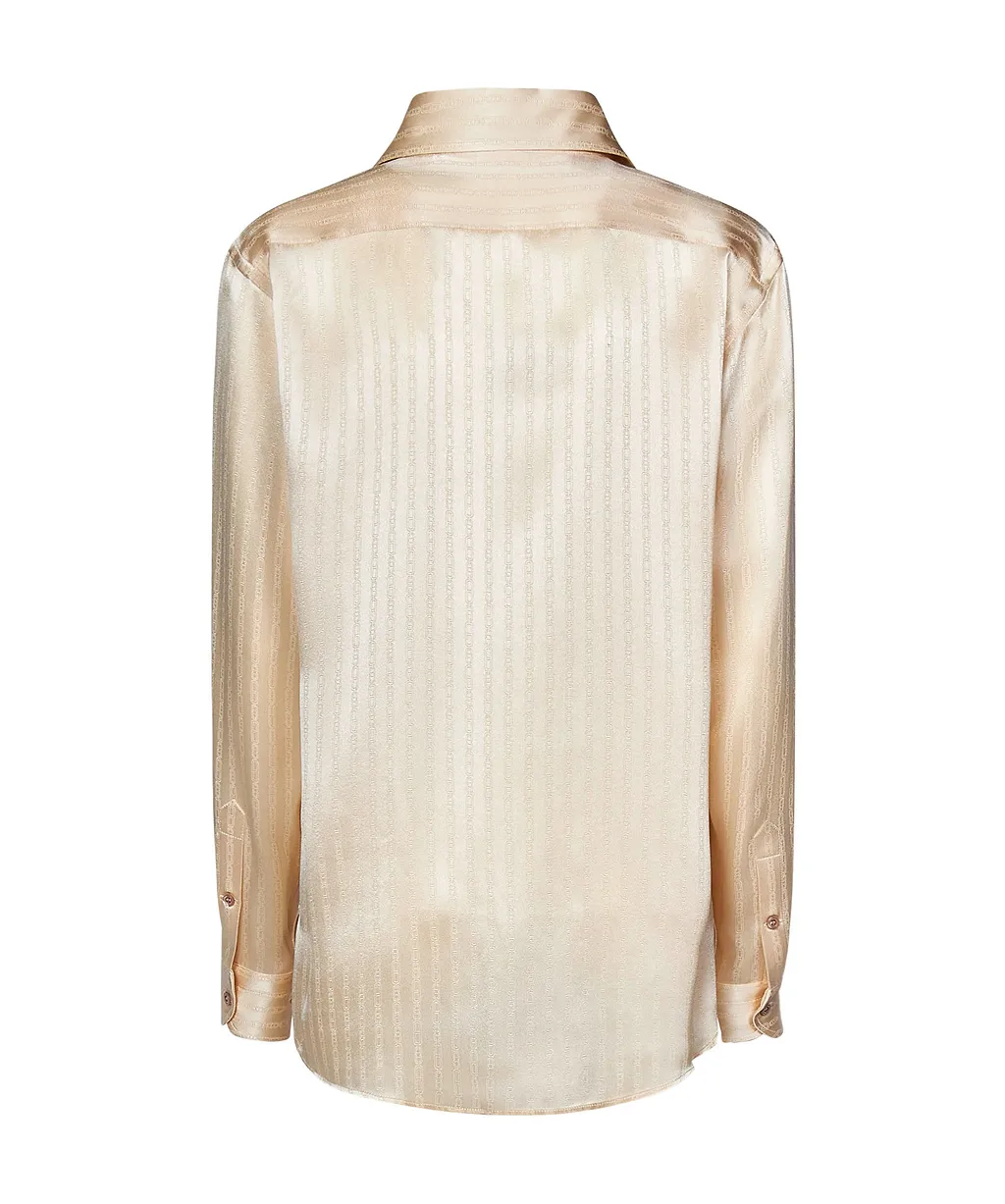 Tom Ford Whitney Striped Fluid Shirt