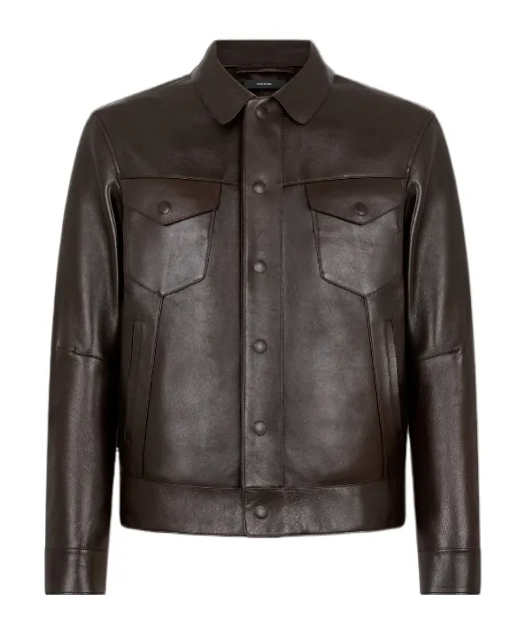 Tom Ford Zipped Leather Jacket