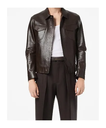 Tom Ford Zipped Leather Jacket