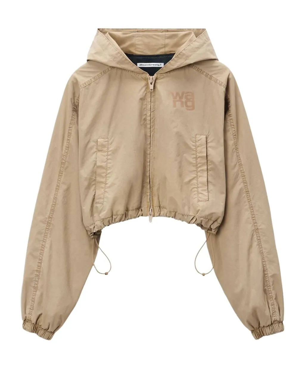 Zip-Up Hooded Jacket