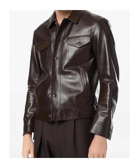 Tom Ford Zipped Leather Jacket