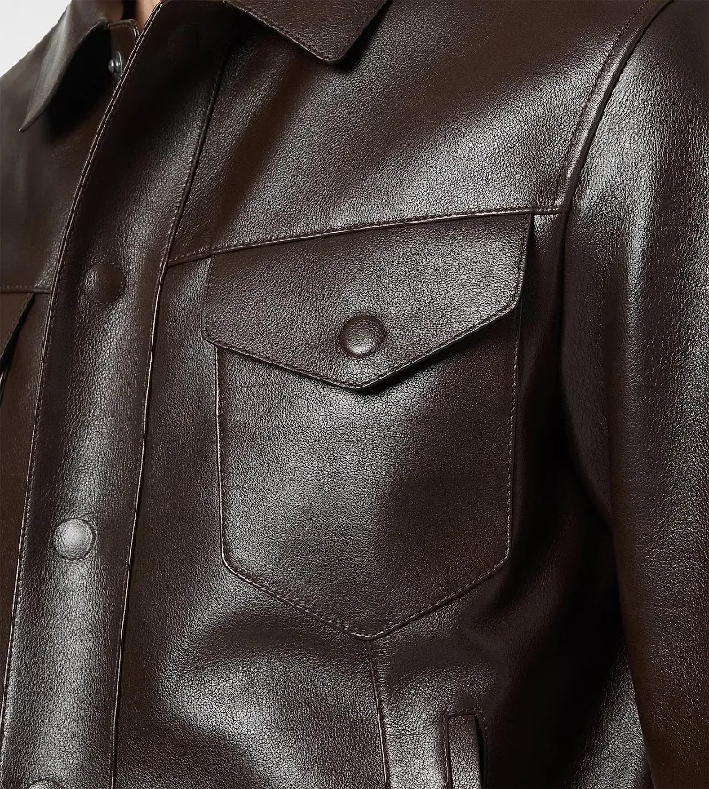 Tom Ford Zipped Leather Jacket