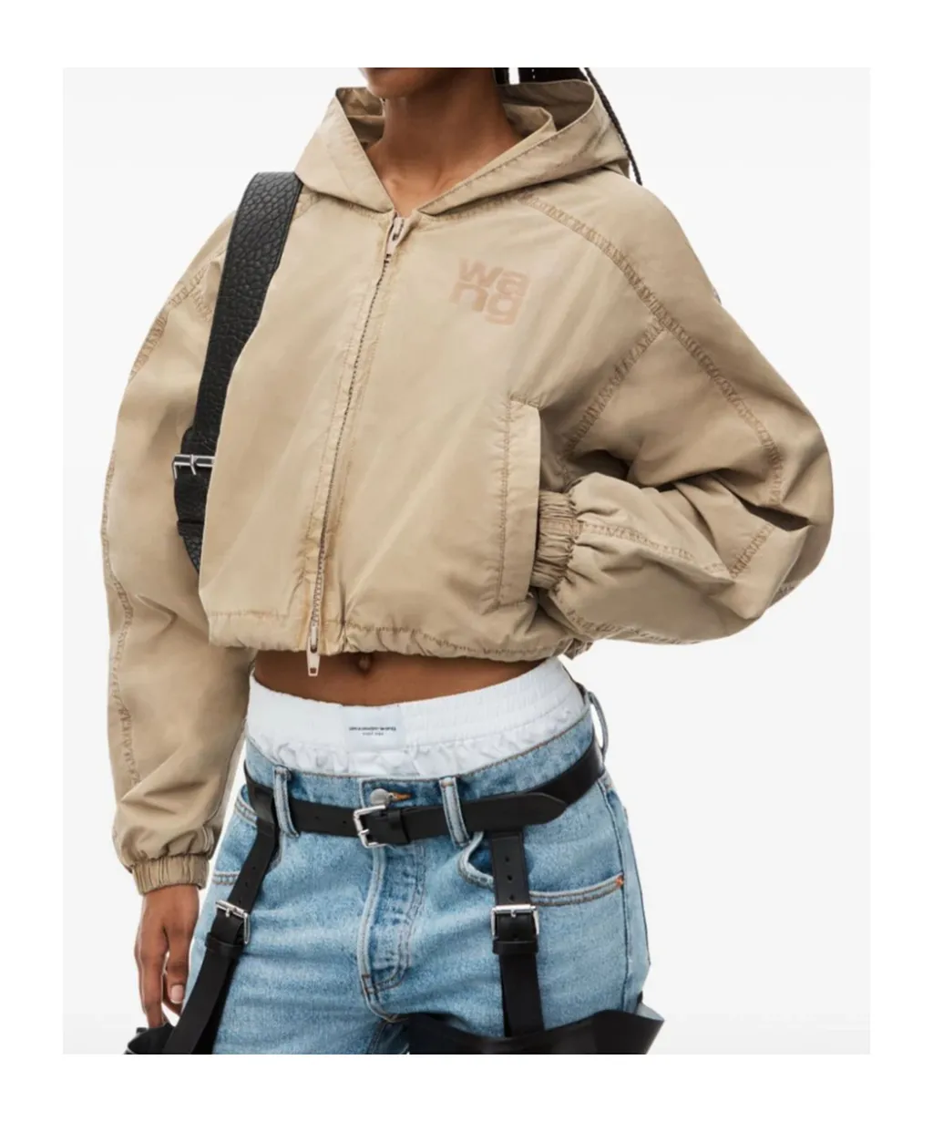 Zip-Up Hooded Jacket