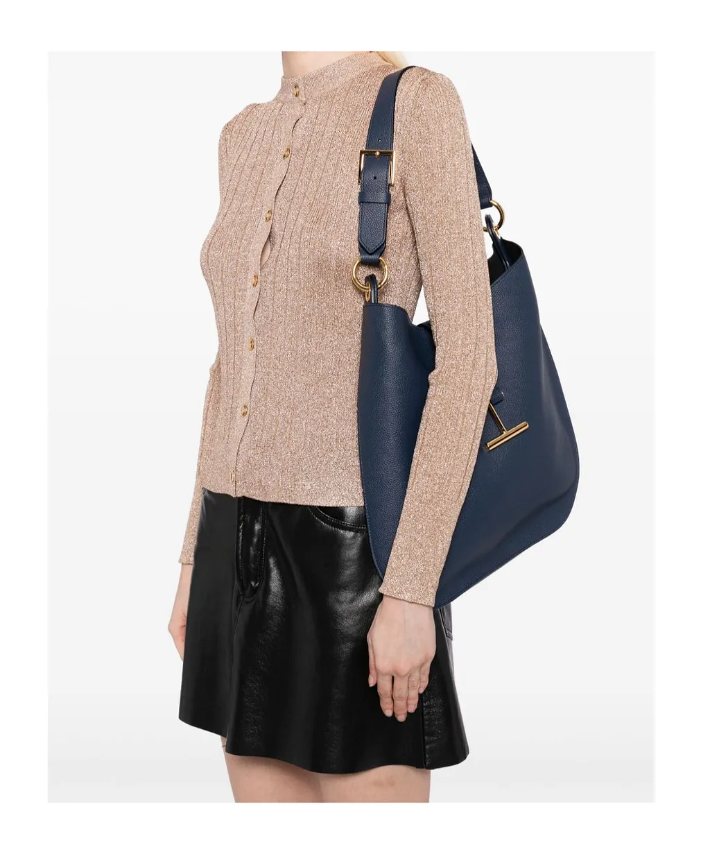 Top Zipper Shoulder Bag
