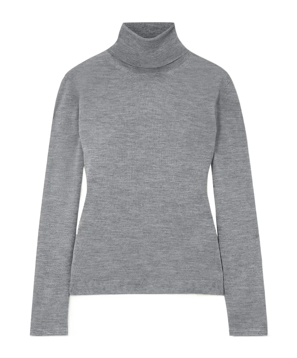 Turtleneck Knitted Top