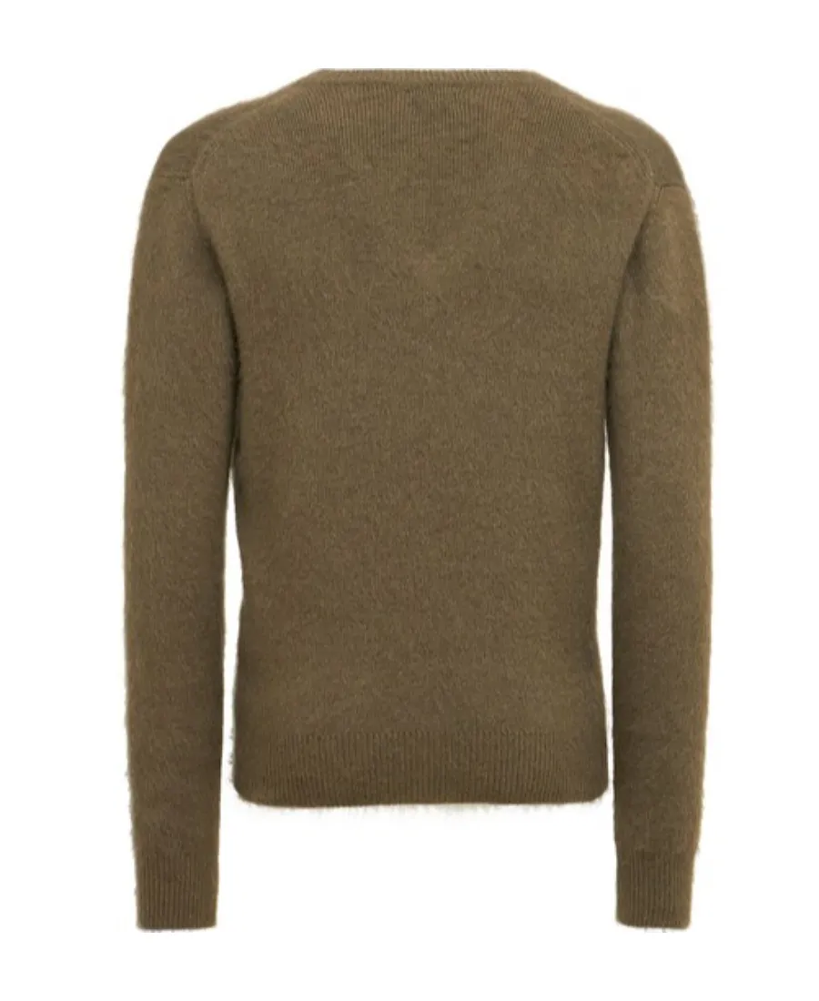 V-Neck Knitted Sweater