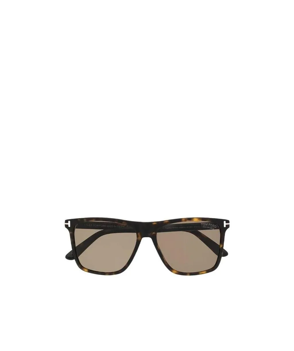 Wayfarer-Frame Tortoiseshell Sunglasses