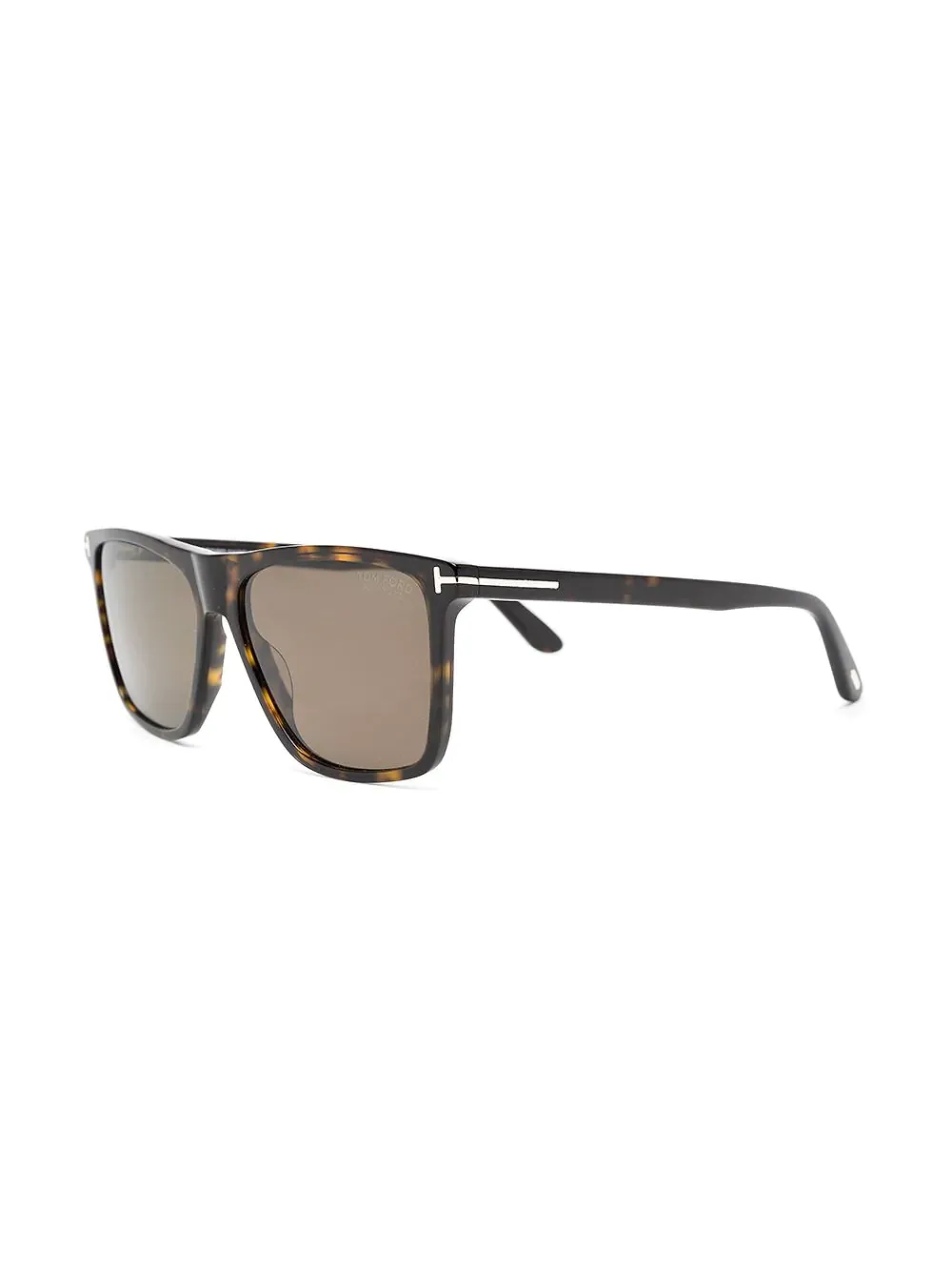 Wayfarer-Frame Tortoiseshell Sunglasses