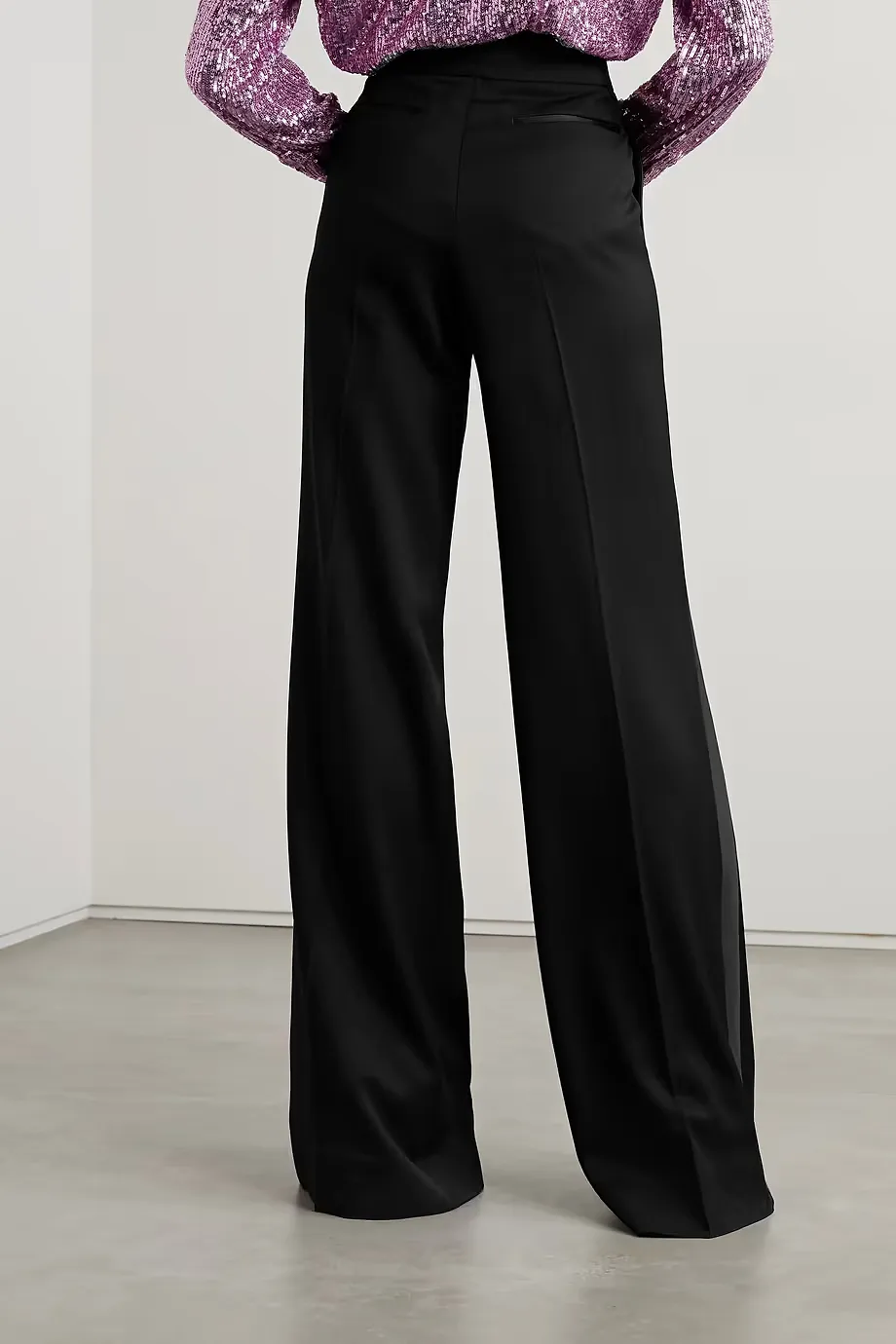 Wide-Leg Casual Pants