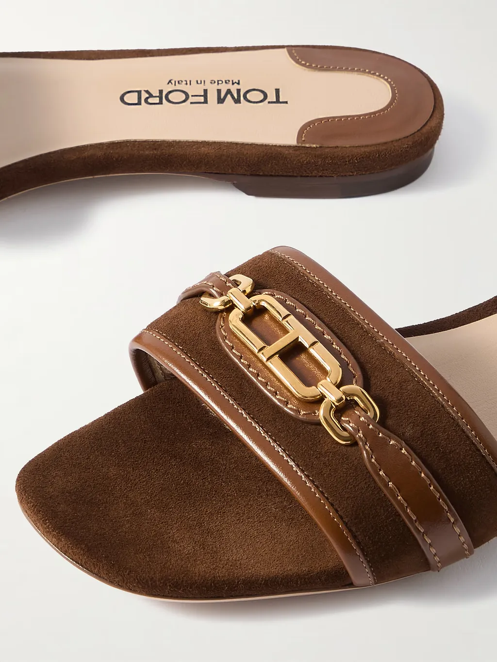 Whitney Logo Embellished Slippers