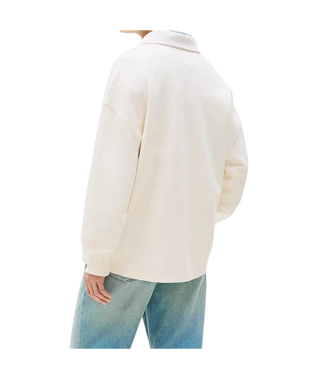 Collared Buttoned Polo Top