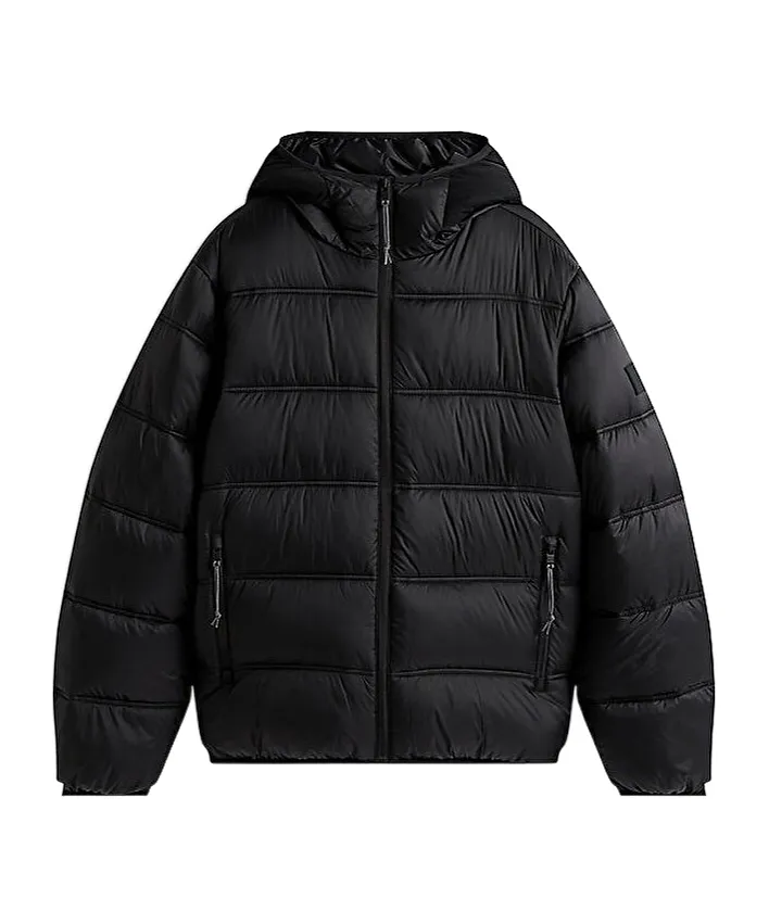 Tjm Hooded Logo Puffer Coat
