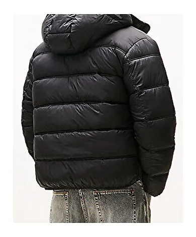 Tjm Hooded Logo Puffer Coat