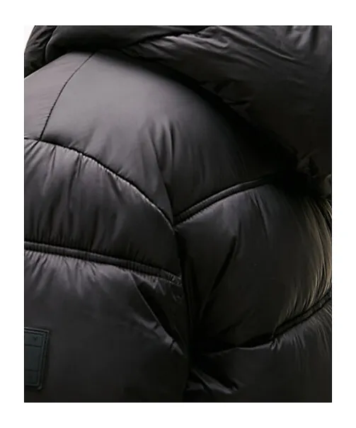 Tjm Hooded Logo Puffer Coat