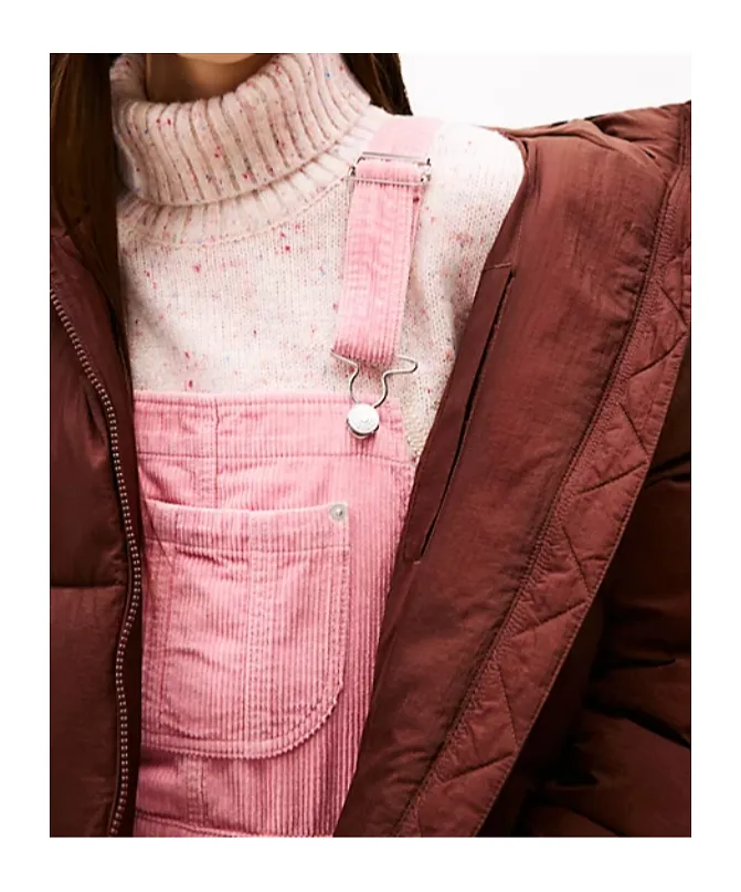Long-Sleeved Hooded Cotton Jacket