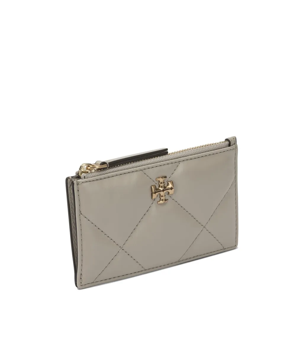 Tory Burch Kira Logo Plaque Zipped Wallet