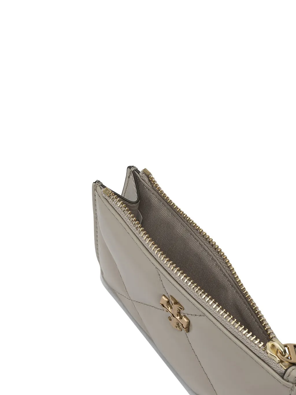 Tory Burch Kira Logo Plaque Zipped Wallet