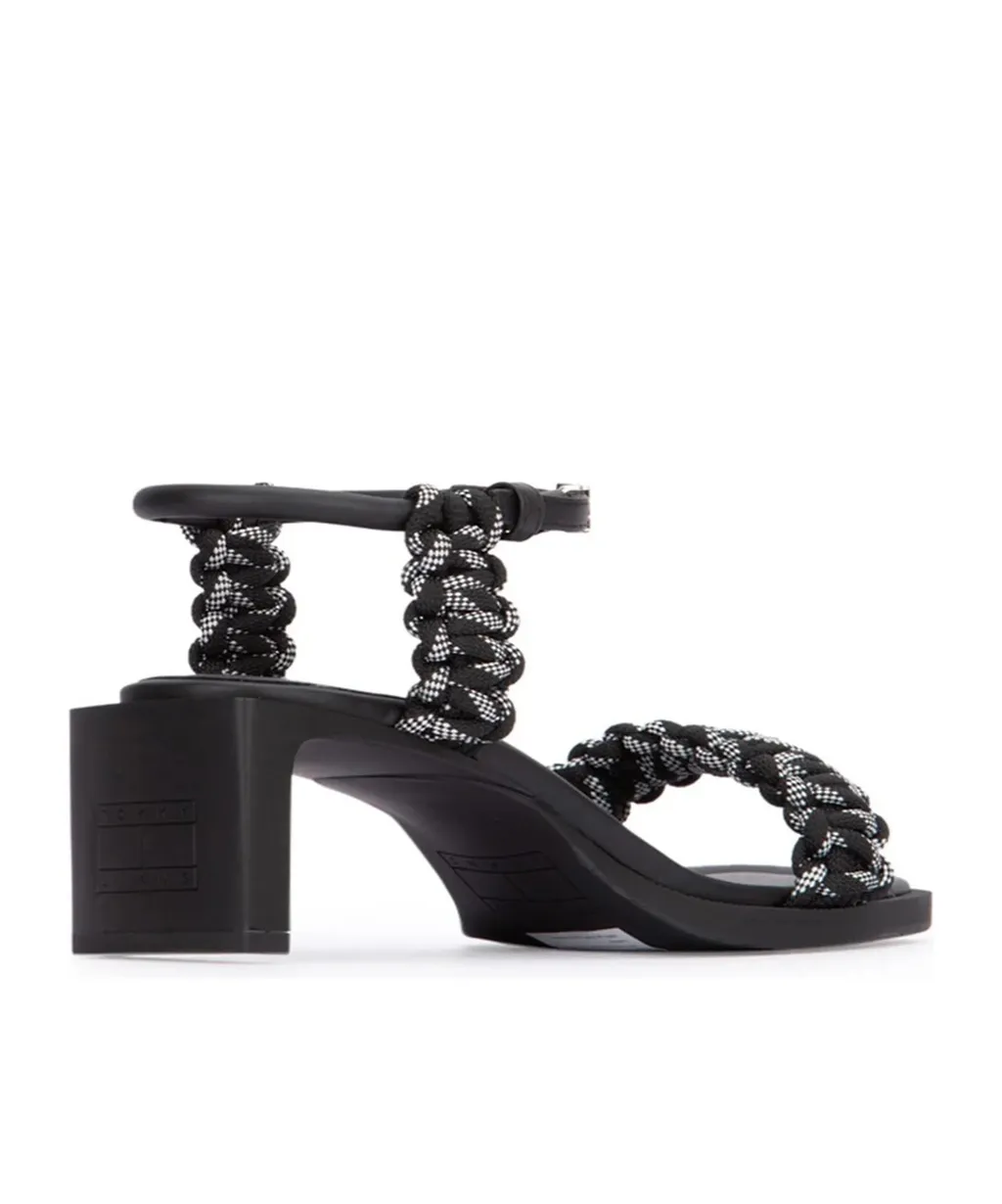 Tommy Hilfiger Soho Braided Mid-Heel Sandals