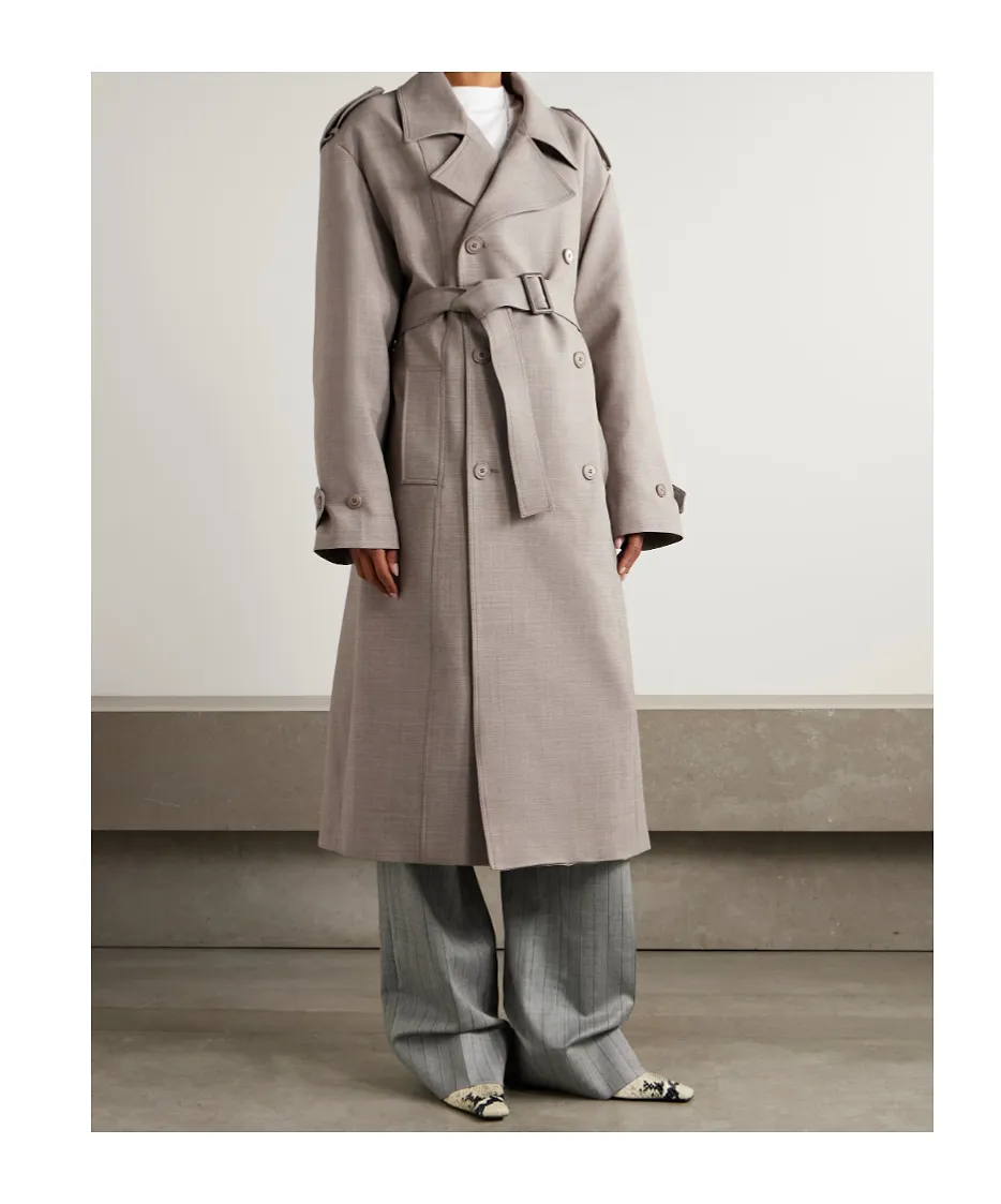 Bleecker Woven Trench Coat