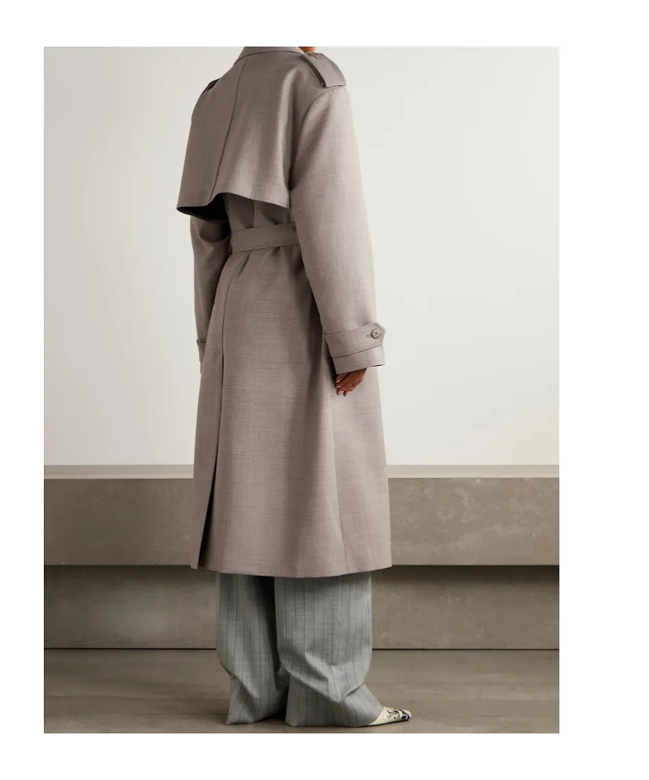 Bleecker Woven Trench Coat