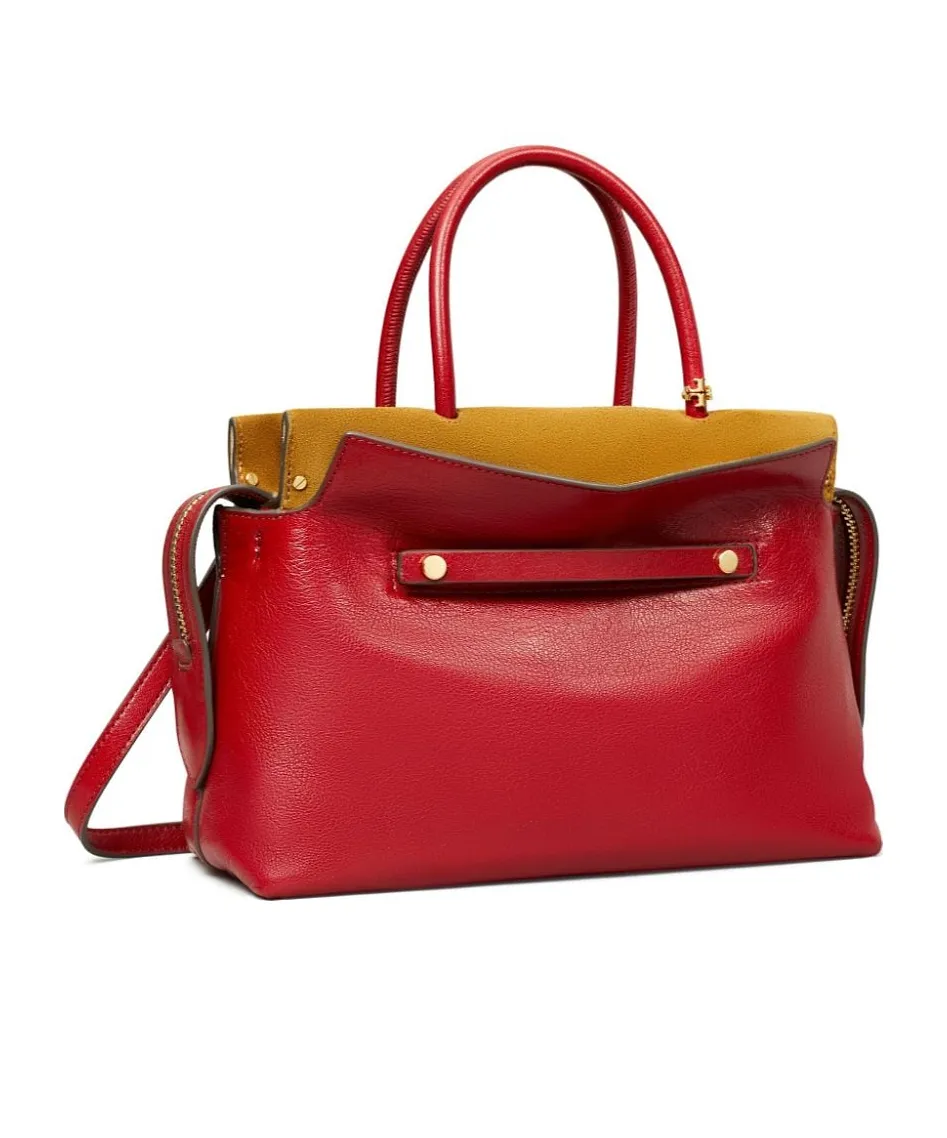 Tory Burch Mercer Textured Satchel Bag