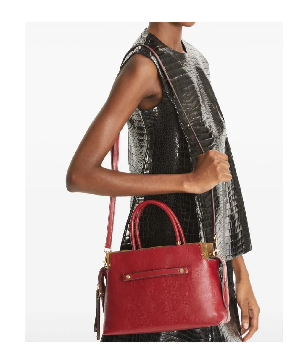 Tory Burch Mercer Textured Satchel Bag