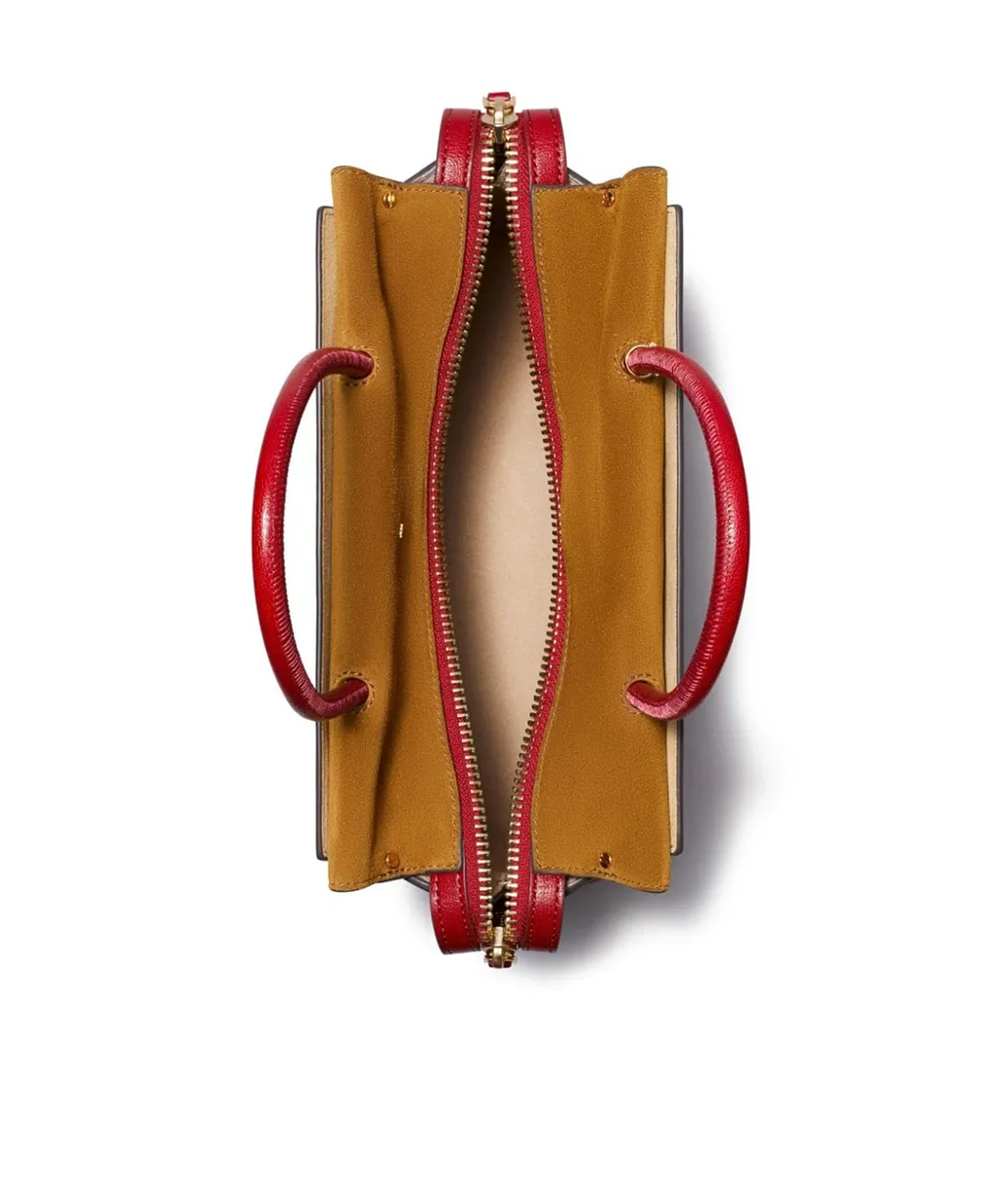 Tory Burch Mercer Textured Satchel Bag