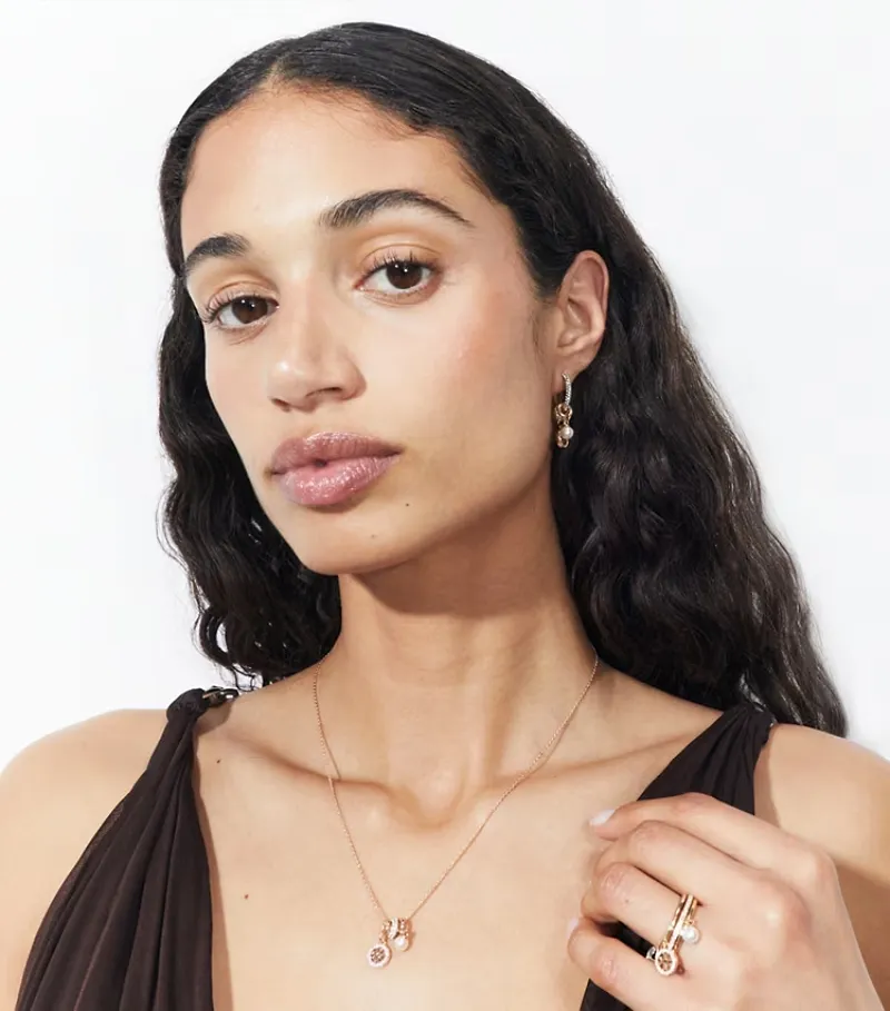 Icon Pavé Charm Ring