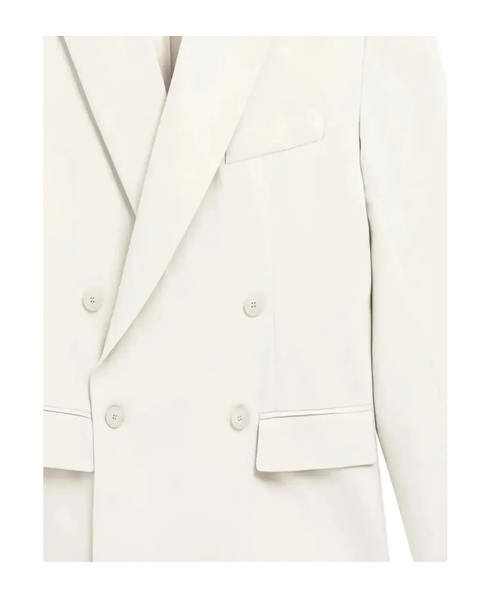 The Frankie Shop Double Breasted Tailored Blazer