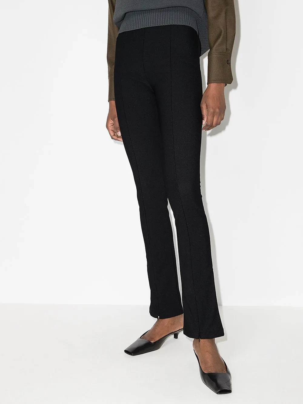 Reya Zip-Ankle Leggings