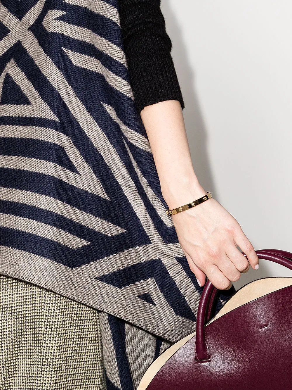 Tory Burch Miller Studded Hinge Bracelet