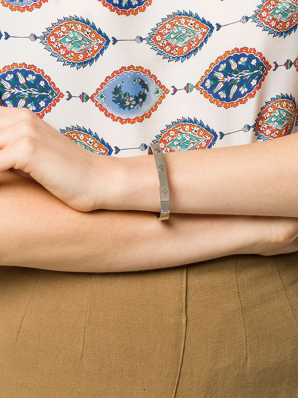 Tory Burch Miller Studded Hinge Bracelet