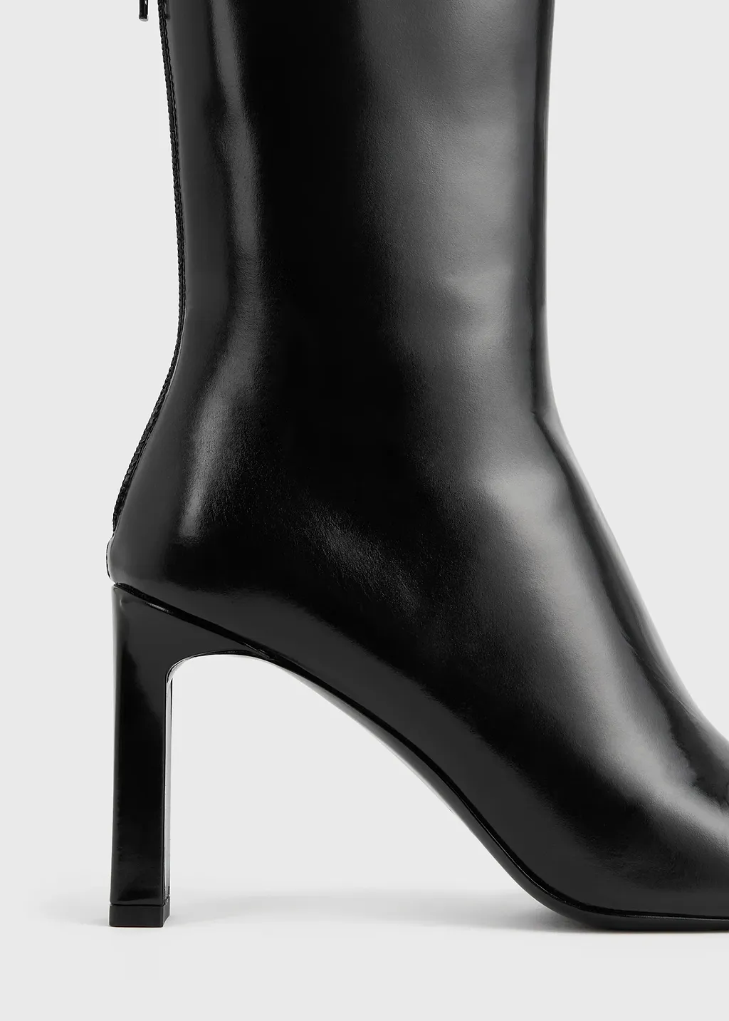 TotÊMe Square-Toe Side Zipped Ankle Boots