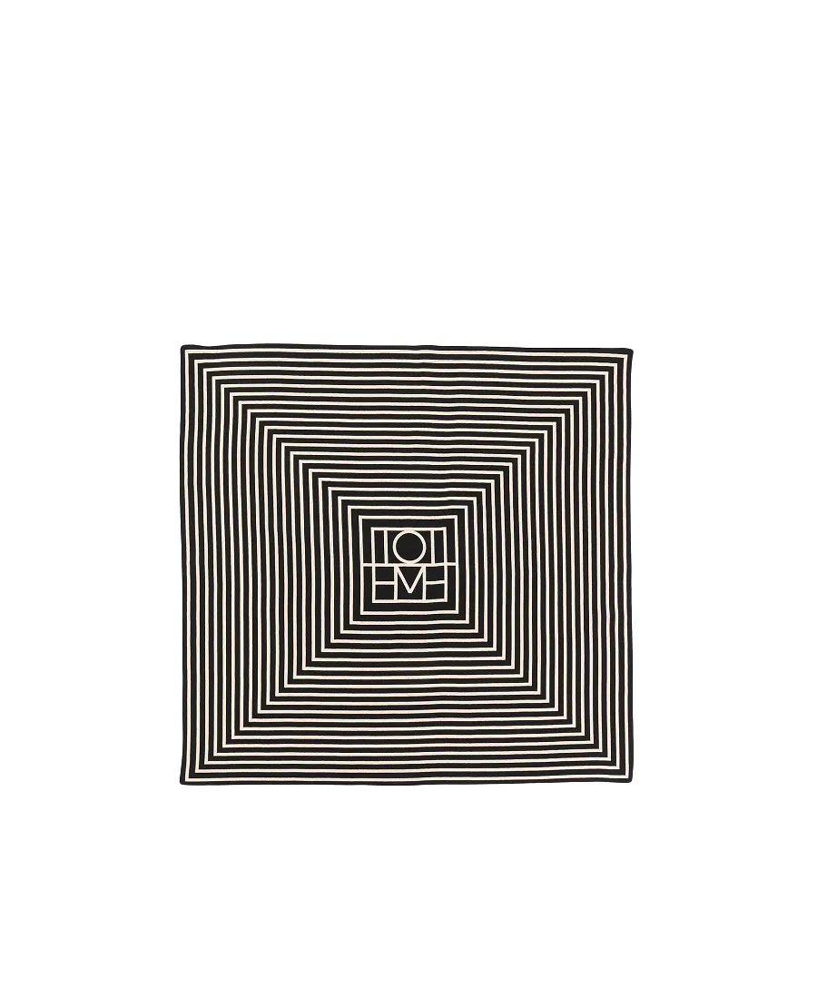 TotÊMe Striped Square Scarf